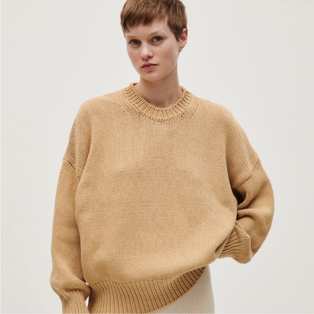 Babaa No16 cotton sweater in clay pot